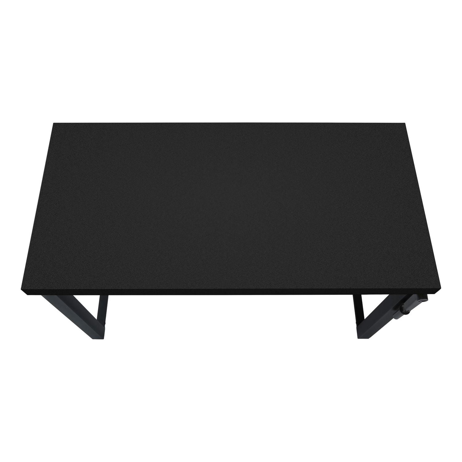 Monarch Specialties Bureau, Bureau À Domicile, Debout, Ajustable, 48"l, Travail, Ordinateur Portable, Métal, Stratifié, Noir, Contemporain, Moderne