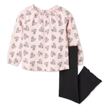 George Toddler Girls' Two Piece Crinkled Tunic Set