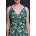thumbnail image 2 of Bimba Robe Longue à Imprimé Floral pour Femmes, Bretelles Spaghetti, Col en V, Maxi, Tenue de Plage - XX-Grand, 2 of 6