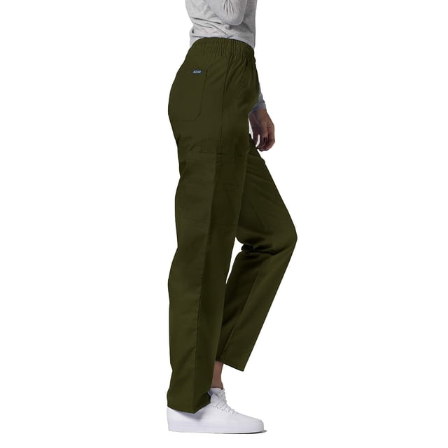 Adar Sarraus Universels pour Femmes - Pantalon de Sarrau Cargo Fuselé