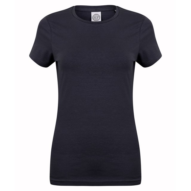 Skinni Fit Womens Feel Good Stretch Short Sleeve T-Shirt