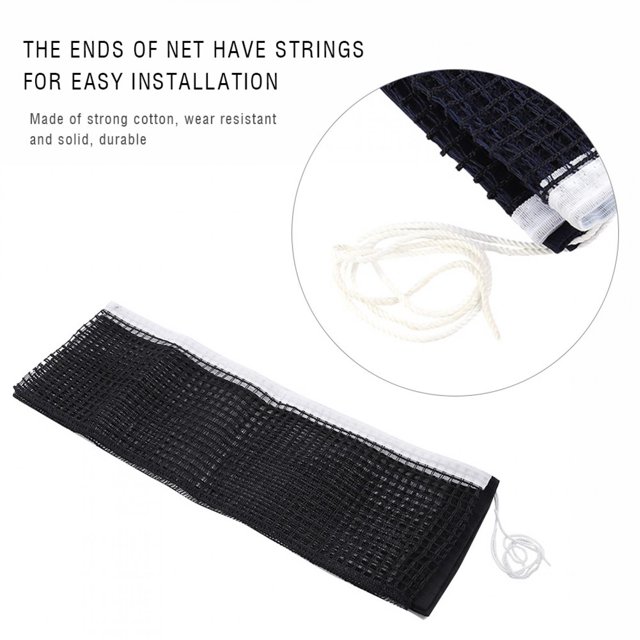 Zyyini Filet de Remplacement Durable pour Tennis de Table, Accessoire d'Entraînement, Filet de Pong, Accessoire de Tennis de Table