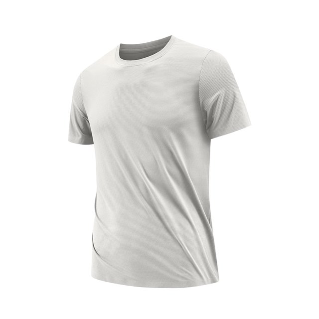 LNWUY Men's Plus Size Short Sleeve UPF 50+ T-Shirt Quick Dry Rash Guard Athletic Running Swim Top Tee Performance Water Shirts Gray M