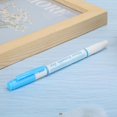 thumbnail image 3 of 10pcs Double Head Disappearing Erasable Ink Fabric Marker Pen Vanishing Air Erasable Ink Makring Pen For Sewing Cloth Tool, 3 of 8