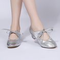 thumbnail image 4 of Lady Style Shallow Mouth Modern Dance Latin Dance Square Dance Shoe Low Top Soft, 4 of 9