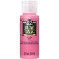 thumbnail image 1 of Peinture acrylique phosphorescente FolkArt - Rose, 59 ml, 1 of 7