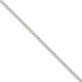thumbnail image 1 of 925 Sterling Silver 2mm Open Link Chain Bracelet, 1 of 1