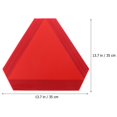 thumbnail image 2 of AMERTEER Panneau de Sécurité pour Véhicule à Mouvement Lent avec Réflecteur Panneau Triangulaire Panneau Réfléchissant, 2 of 6