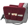 thumbnail image 4 of Bdday Chair Slipcovers Recliner Sofa Towel Anti-Dirty Pet Sofa Cushion Solid Color Rocking Chair Massage Chair Sofa Protection Cover Towel Recliner Chair Cover Chair Covers for Outdoor Furniture, 4 of 6