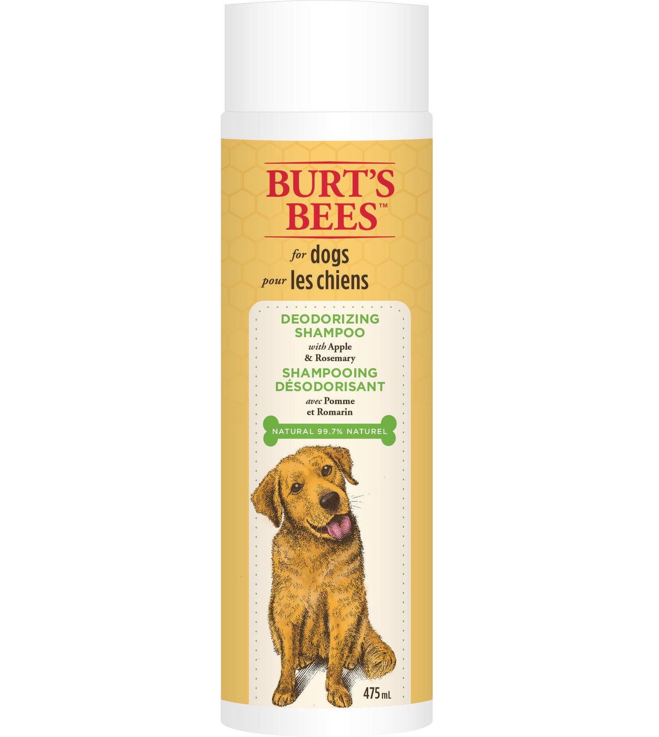 Burt's Bees Deodorizing Shampoo with Apple and Rosemary for Dogs 16 oz