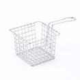 thumbnail image 1 of Iron Fryer Basket with Handle, Kitchen Frying Chips Fryer Strainer Cooking Tool for Home Kitchen Commercial Restaurant, 1 of 8
