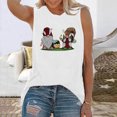 thumbnail image 1 of Daisyyozoid Chandail de Pâques Heureux pour Femmes Mode Décontractée Sans Manches Imprimé Chandails pour Dames Gilet, 1 of 5
