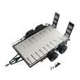 thumbnail image 3 of lionlar Metal RC Trailer Cargo Carrier Upgrade Parts for 1:18 RC Crawler Trunk Model Gray, 3 of 9