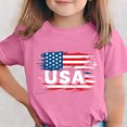 thumbnail image 2 of T-Shirt pour Enfants, Imprimé de la Fête de l'Indépendance à Manches Courtes et Col Rond, Haut Décontracté et Polyvalent pour Garçons et Filles de 3 à 15 Ans, 2 of 6