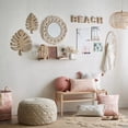 thumbnail image 3 of Bouclair Pouf en Macramé Beige, 3 of 10