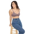 thumbnail image 4 of Jockey Women's Smooth & Sleek Microfiber Full Coverage Wirefree T-Shirt Bra, 4 of 6