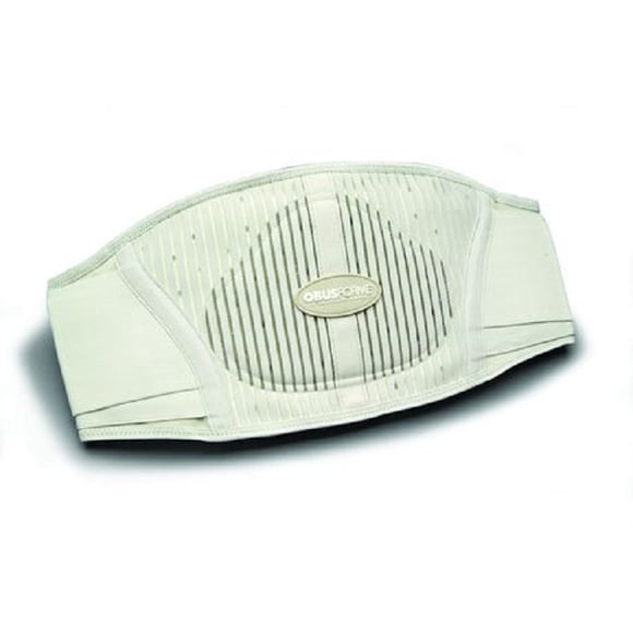 Ceinture Dorsale ObusForme BB-FM1-XX Remise à Neuf pour Femmes, Très Grande Blanche