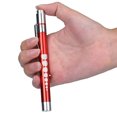 thumbnail image 1 of Agiferg LED Sanitary Pen Light Aluminum Alloy Pen Flashlight White Light Yellow Light Inspection Pupil Light For Oral Ophthalmology, 1 of 8