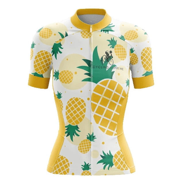 Pineapple Chandail de Cyclisme pour Femmes - P