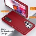 thumbnail image 3 of for Samsung Galaxy S22 Ultra 5G Case, Samsung S22 Ultra Phone Case with Built in Kickstand, Shockproof/Dustproof/Drop Proof Heavy Duty Military-Grade Rugged Protective Cover for Samsung S22 Ultra 5G, 3 of 8