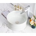 thumbnail image 3 of DROP Bath and Kitchen DR091335 Bathroom Vessel Sink Set, 3 of 5