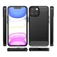 thumbnail image 4 of PANDACO Black Brushed Metal Case for iPhone 13, 4 of 4