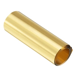 Rouleau De Feuille De Laiton – 1000 X 40 X 0,2 Mm, Flexible Et Malléable