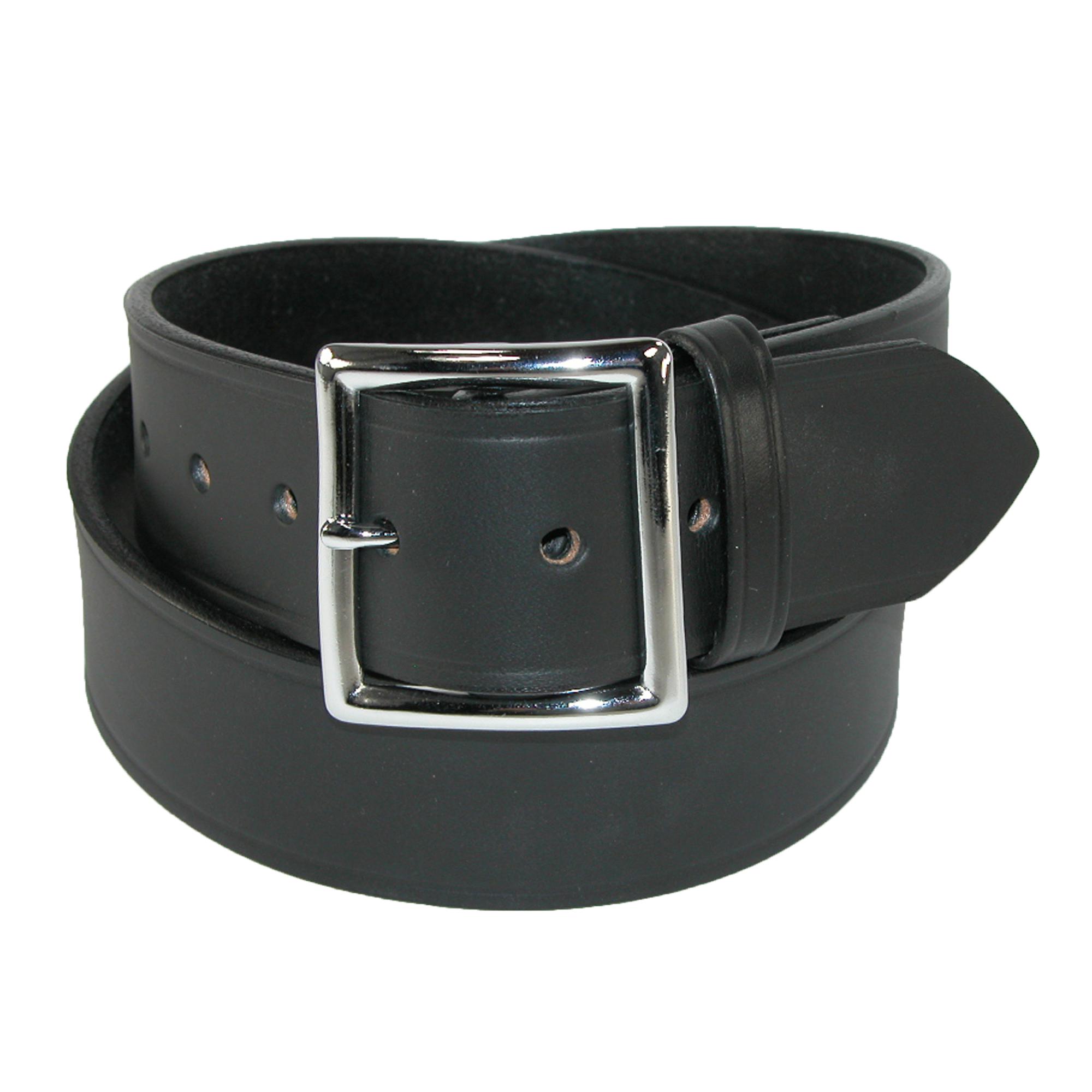 Boston Leather Leather Ceinture de Garnison de 1 5/8 Po (Hommes)