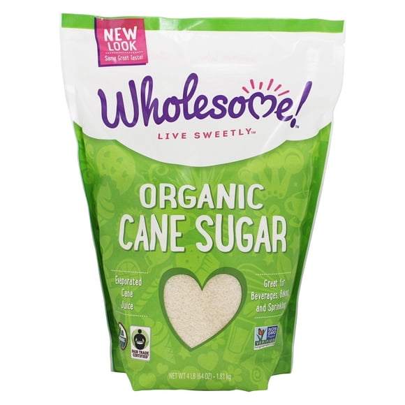 Wholesome! - Organic Cane Sugar - 4 lbs.