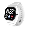 thumbnail image 1 of HEVIRGO C3-12 Electronic Watch Luminous Life Waterproof Square Dial LED Spaceman Sports Men Women Digital Watch for Student, 1 of 10