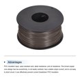 thumbnail image 3 of Uxcell Fil de Raccordement 28AWG 50m/164 Pieds Brun, Fil Électrique UL1007 Bobine, 3 of 6