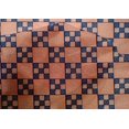 thumbnail image 4 of oneOone Cotton Silk Fabric Geometric & Floral Block Printed Fabric 1 Yard 42 Inch Wide, 4 of 4