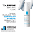 thumbnail image 2 of La Roche-Posay Toleriane Sensitive Fluide, Daily Face Moisturizer with Ceramides for Sensitive Skin, 40mL, 2 of 12