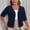 Navy - Women Cardigan Fall Clearance, Women's Cover Ups Fall Saving, variant on CFLVAEK Fall Cardigan Sweaters for Plus Size Women Casual Short Sleeve Open Front Shrugs Soft Solid Color Cropped Boleros Lightweight Cardigans Cover Ups