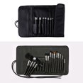 thumbnail image 3 of Makeup Brush Pouch Rolling 15-Capacity Makeup Brush Case Cosmetic Brush Bag, 3 of 5