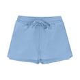 thumbnail image 4 of Tumotour Athletic Shorts For Teens Elastic Gym Running Biker Shorts For Teen 2-In-1 Running Active Workout Shorts, 4 of 9