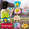 thumbnail image 1 of Aofa 1900ml Long Shooting Range Water Spray Backpack Pulling Type ABS Cute Elephant Shape Squirt Water Fight Toy for Kids, 1 of 9