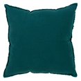 thumbnail image 2 of SARO 13049.JG20S Coussin Carré de 18 Po à Franges en Lin Rempli de Duvet - Vert Jaspe, 2 of 4