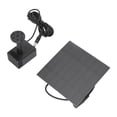 thumbnail image 3 of DIY Solar Water  Kit, 7V 1.2W Solar Water  Kit ABS Material Large Energy Panel Eco Friendly With 6 Nozzles For Fish Tank, 3 of 8