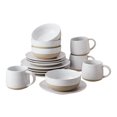 thumbnail image 1 of Better Homes & Gardens Blanc Céramique Service de vaisselle, 16 pièce, 1 of 5