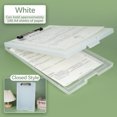 thumbnail image 3 of Yhmxh Office Supplies,School Supplies,Back To School Supplies Folder Writing Pad,Test Paper Storage Box,Multifunctional File Box,Writing Clamp Board,Office Supplies A4 Board Clamp Writing Splint, 3 of 3