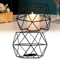 thumbnail image 3 of Clearance! 4 Set Geometric Candle Holder Table Top Centerpiece Weddings Events Parties Deco, 3 of 8