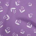 thumbnail image 1 of oneOone Viscose Chiffon Purple Fabric Floral Craft Projects Decor Fabric Printed By The Yard 42 Inch Wide, 1 of 4