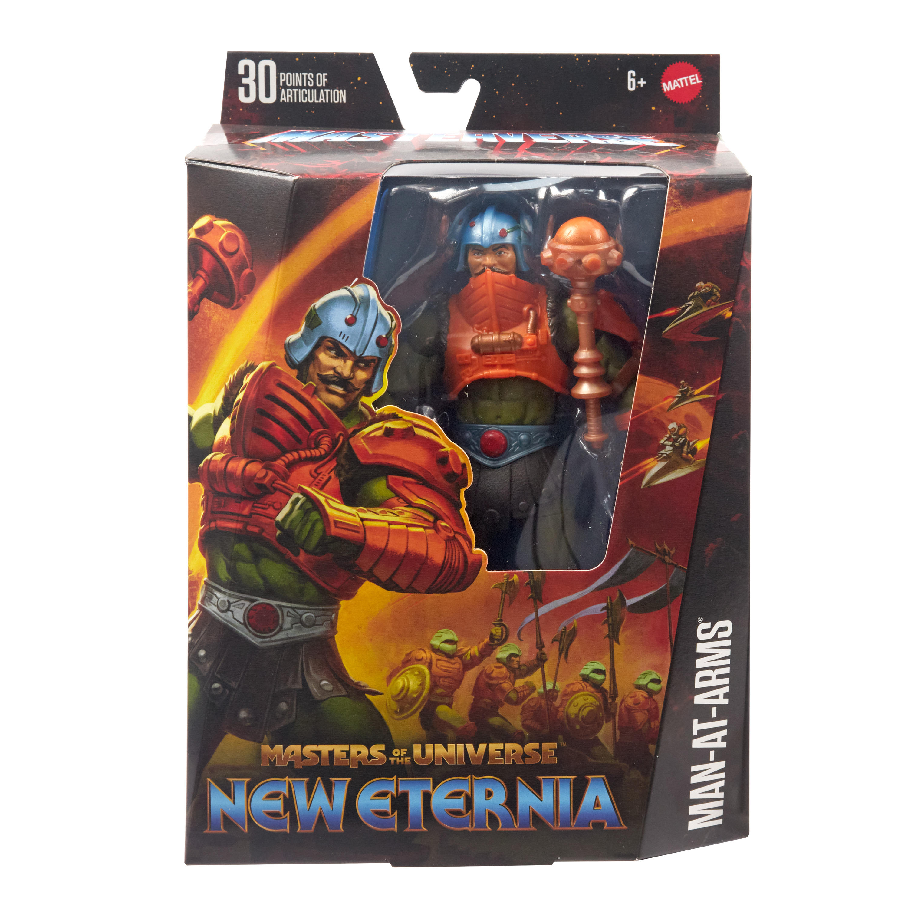 Masters of the Universe Masterverse New Eternia Man-At-Arms Action Figure Toy