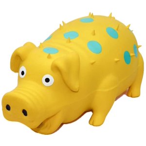 Latex Grunting Pig Sound Play Dog Toy ,Spueaky Dog Toy, Sque