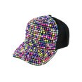 thumbnail image 1 of Top Headwear Casquette de Baseball Bling Perle Strass - Noir/multicolore, 1 of 1