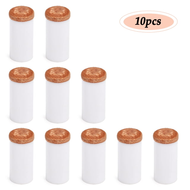 10 Pcs Embouts de Queue de Billard en Plastique Dur 12MM / 13MM