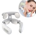thumbnail image 2 of Neck Massager, Deep Massage and Heating Therapy, White, Portable and Multifunctional, 2 of 8