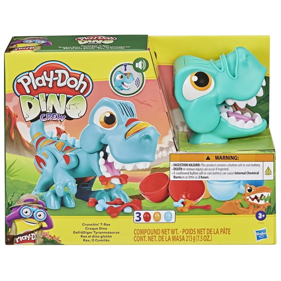 Play-Doh Croque Dino, coffret de pâte à modeler