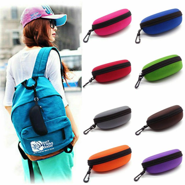 Reading Glasses Sunglasses Hard Eyeglasses Case Eyewear Protector Box Pouch Bag